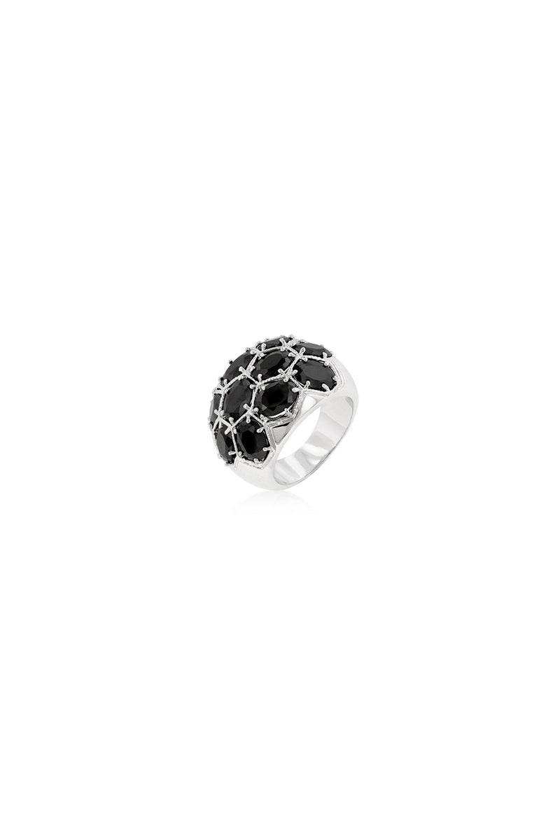 Midnight Dome Ring