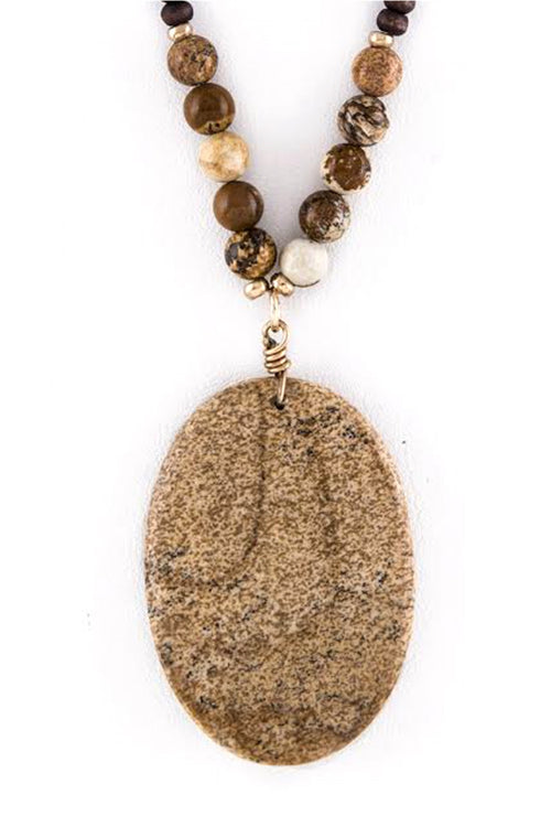 Come Naturally Pendant Necklace