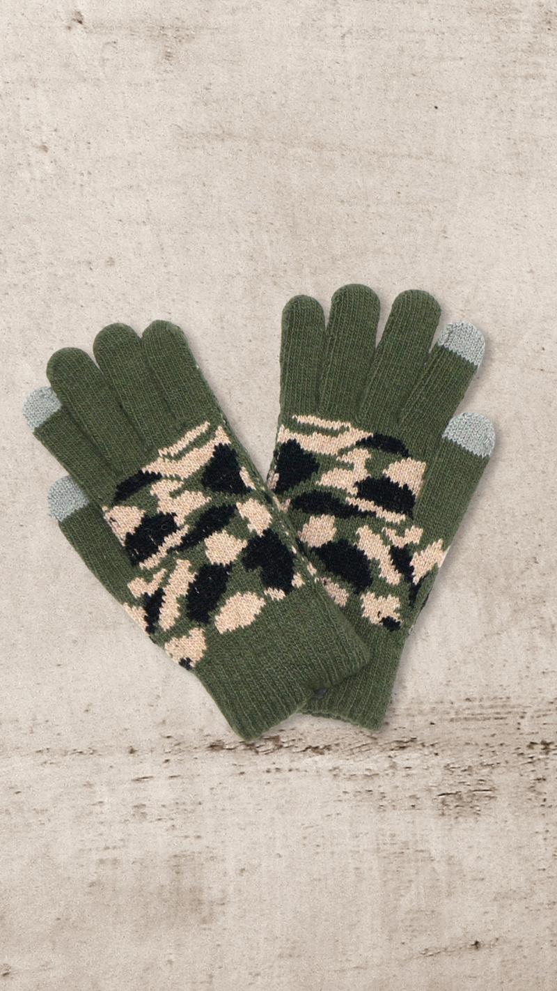 Camouflage Cutie Gloves