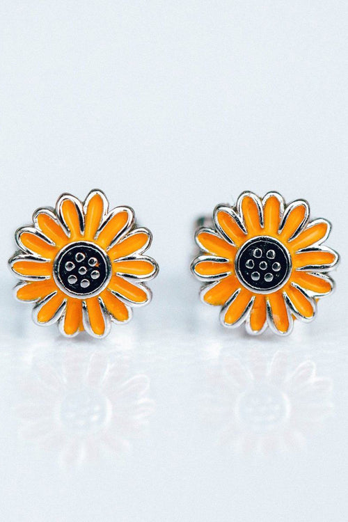 Pura Vida Sunflower Stud Earrings
