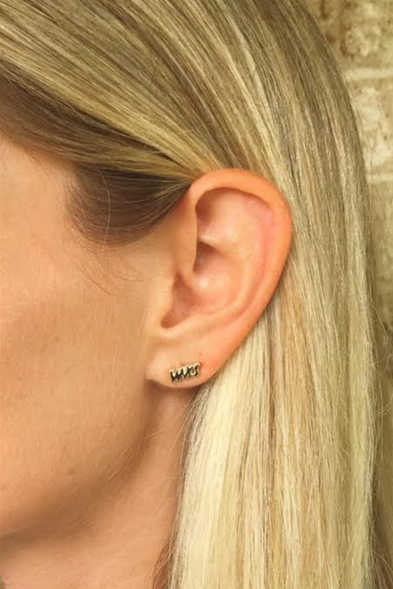 Mrs Stud Earrings