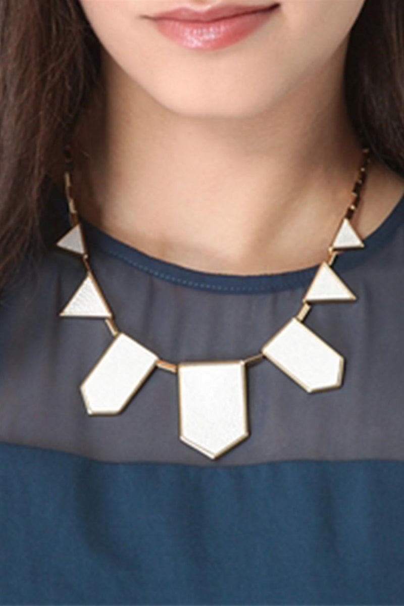 White Harlow Necklace