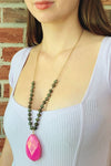 Pop Of Pink Necklace