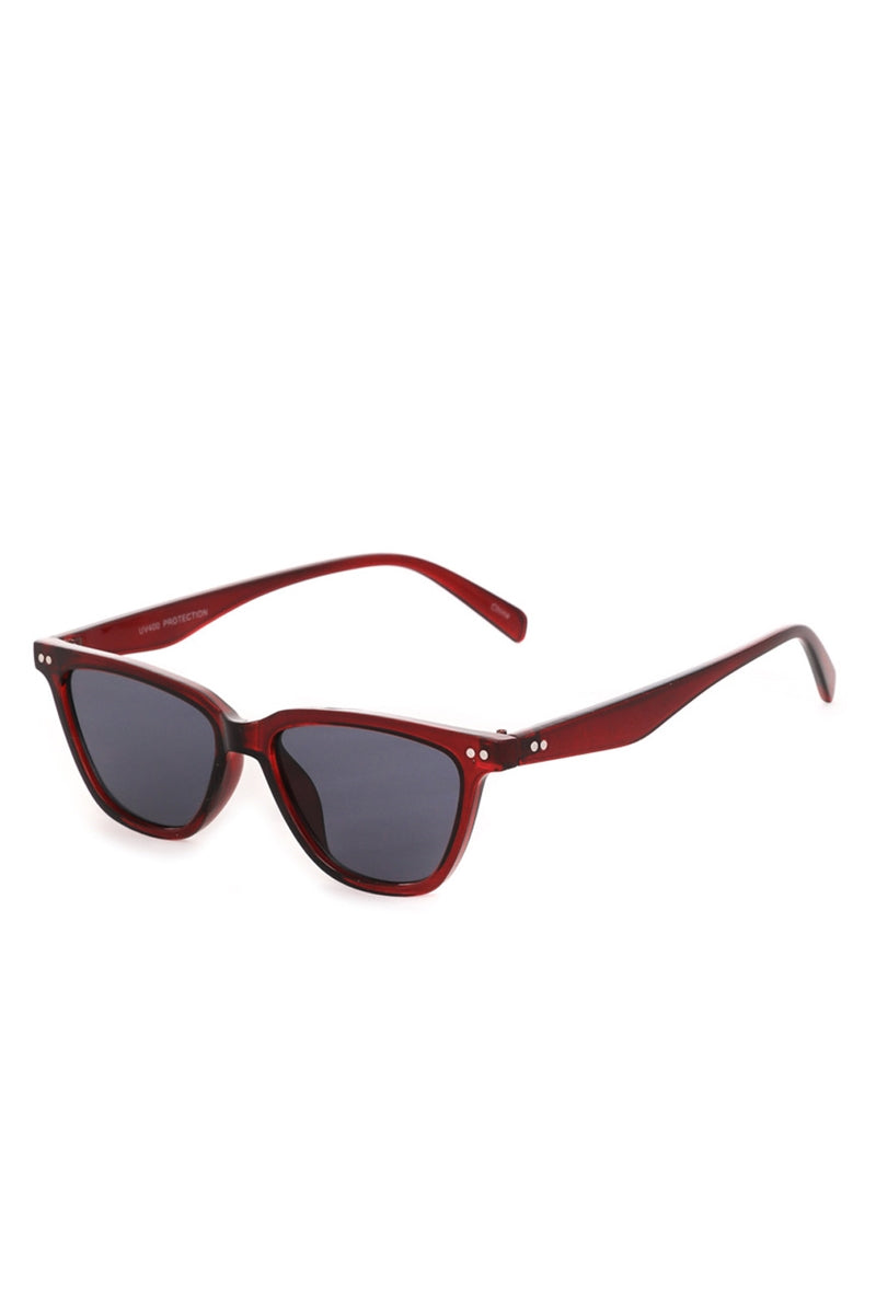 Hot In Here Red Wayfarer Sunglasses
