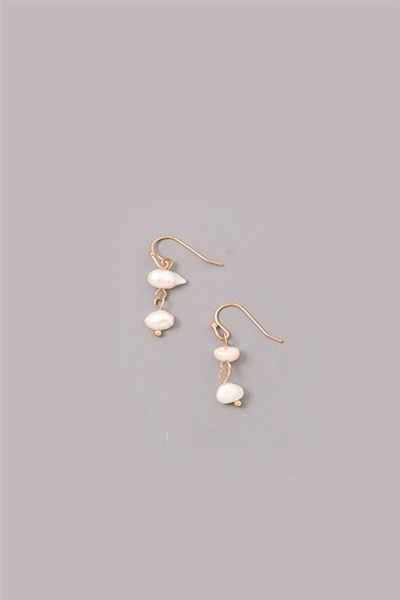 Hold Onto Your Pearls Drop Earrings