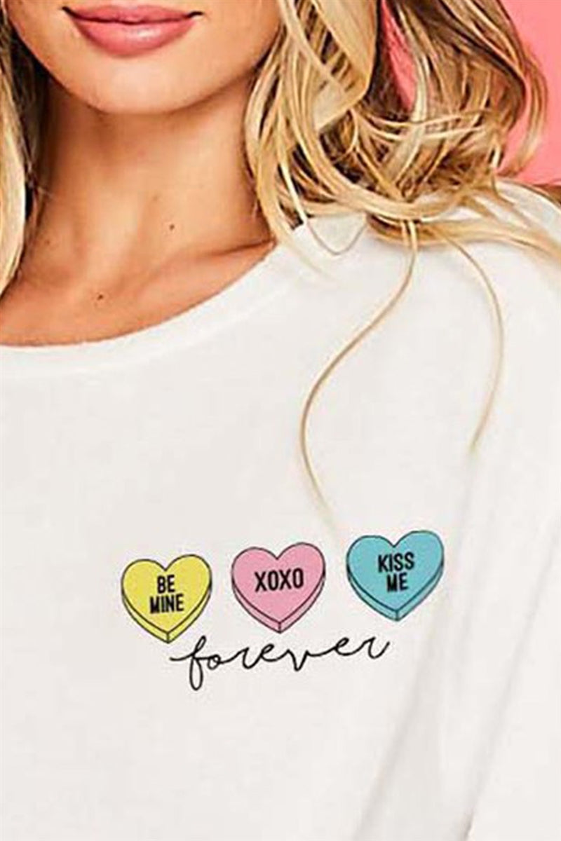 Sweethearts Forever Long Sleeve Top