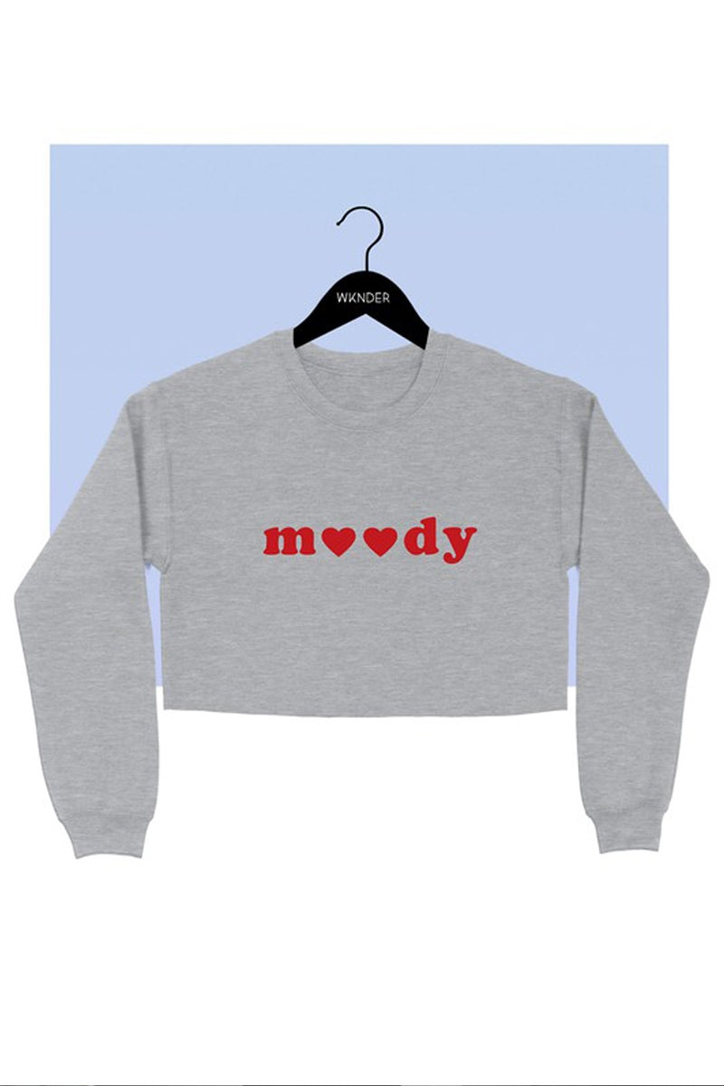Moody Cropped Sweatshirt