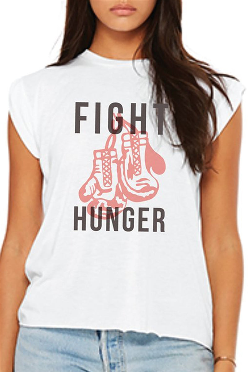 Half United Fight Hunger Muscle Tee
