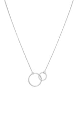 Linked Up Circle Pendant Necklace