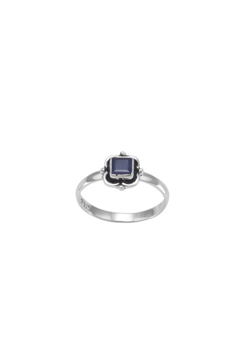 Heart Of The Ocean Square Sapphire Ring