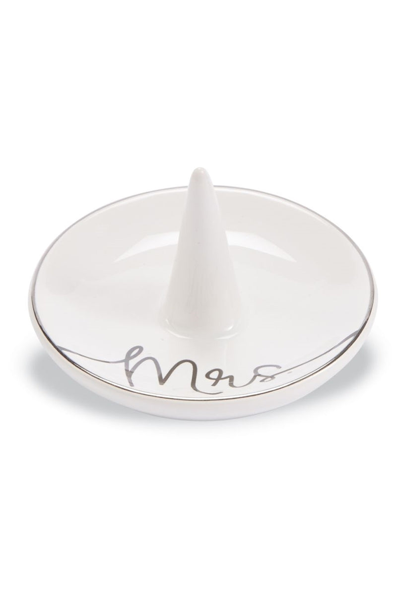 Mudpie Silver Foil Mrs Ring Dish