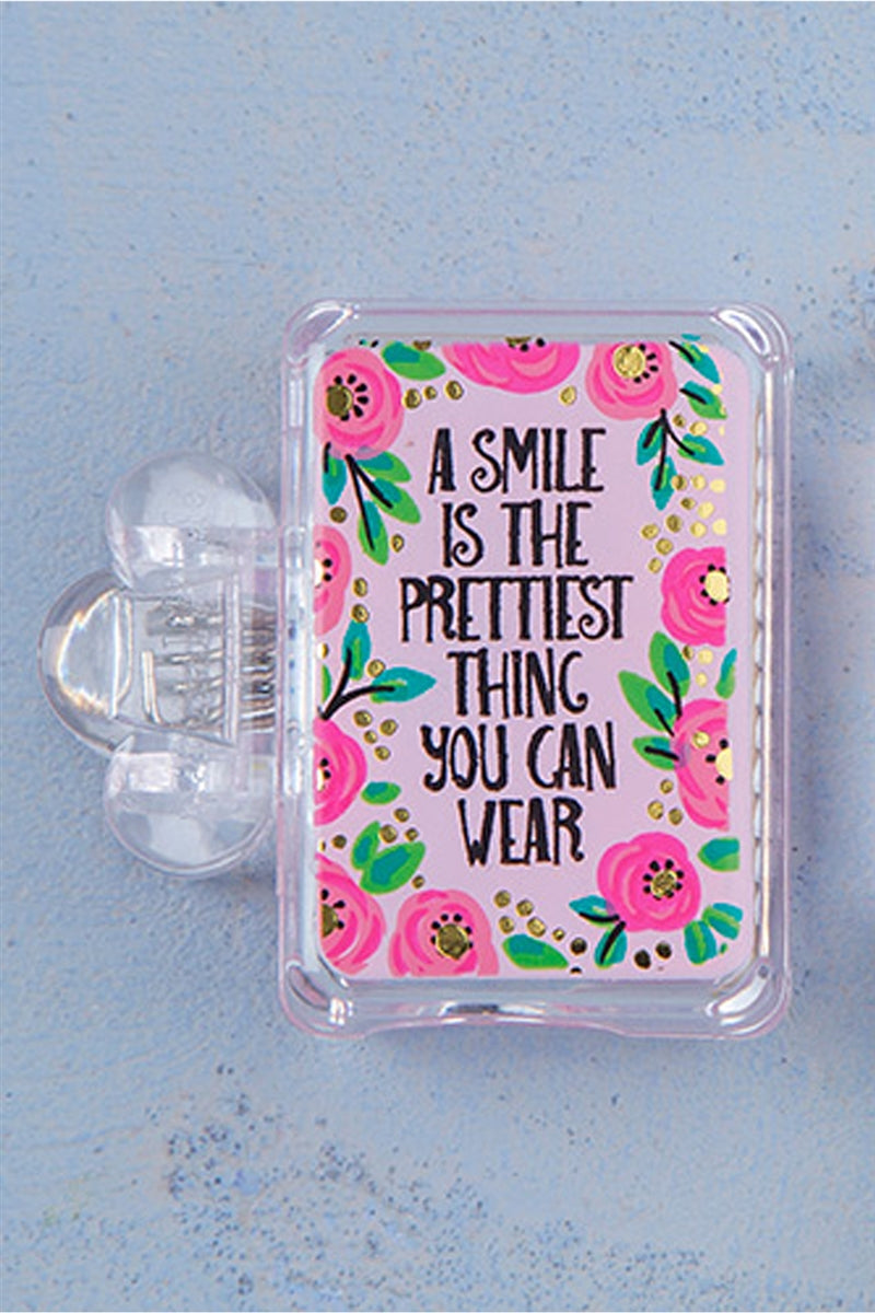 A Smile Is The Prettiest Thing You Can Wear Toothbrush Cover