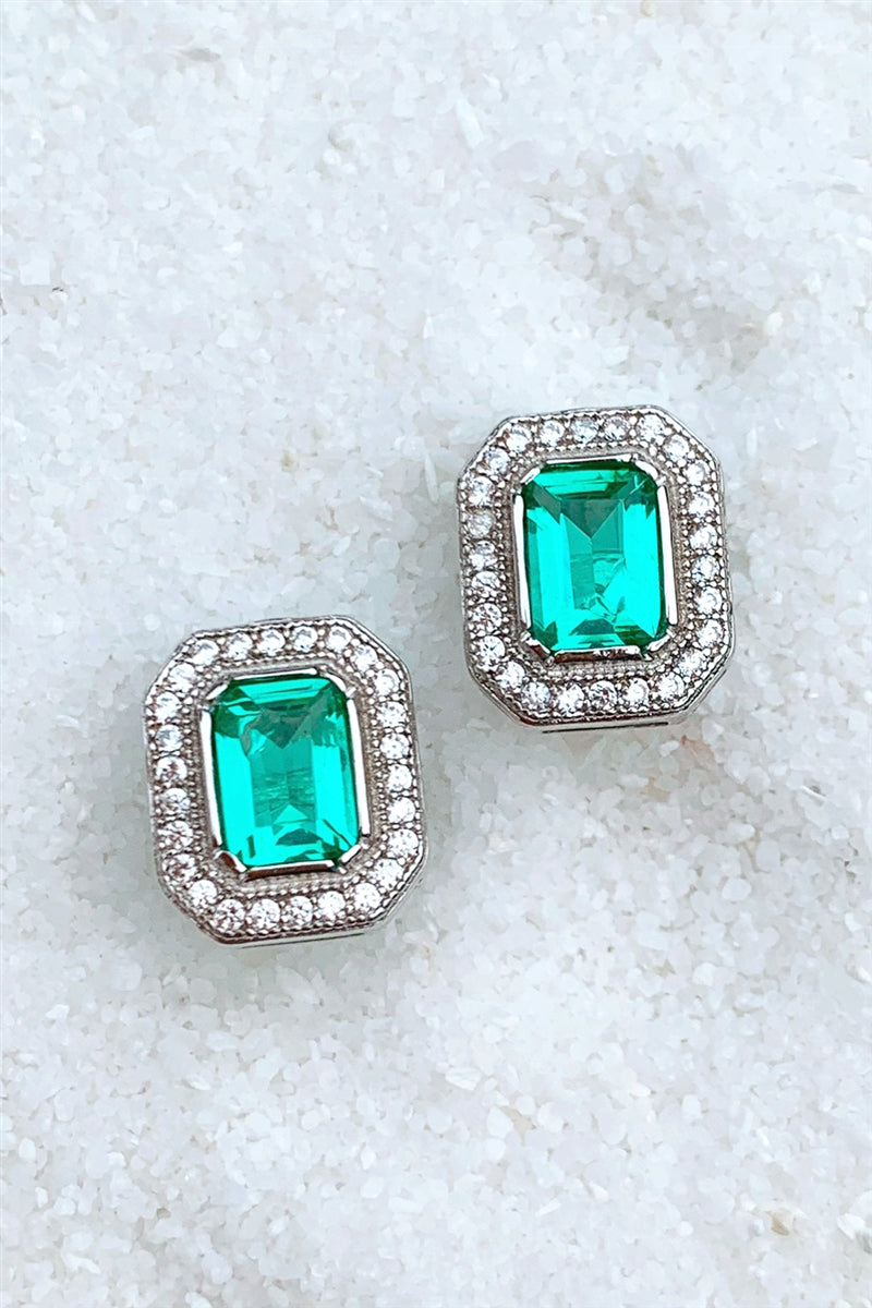 Emerald Isles Stud Earrings