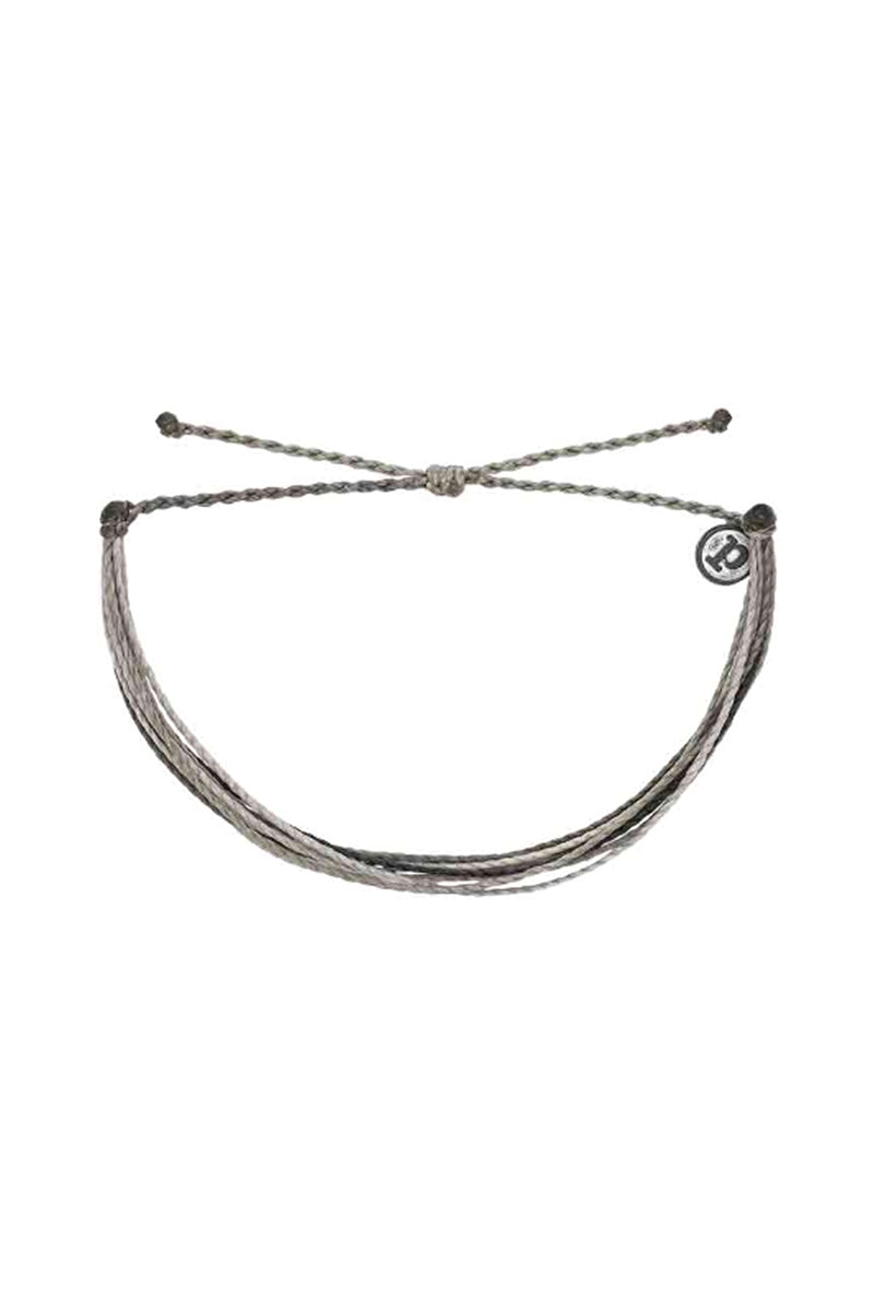 Pura Vida Original Muted Bracelet - Steel Anchors