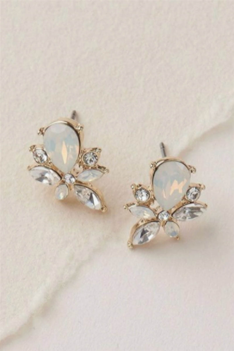 Anastasia Opal Cluster Earrings