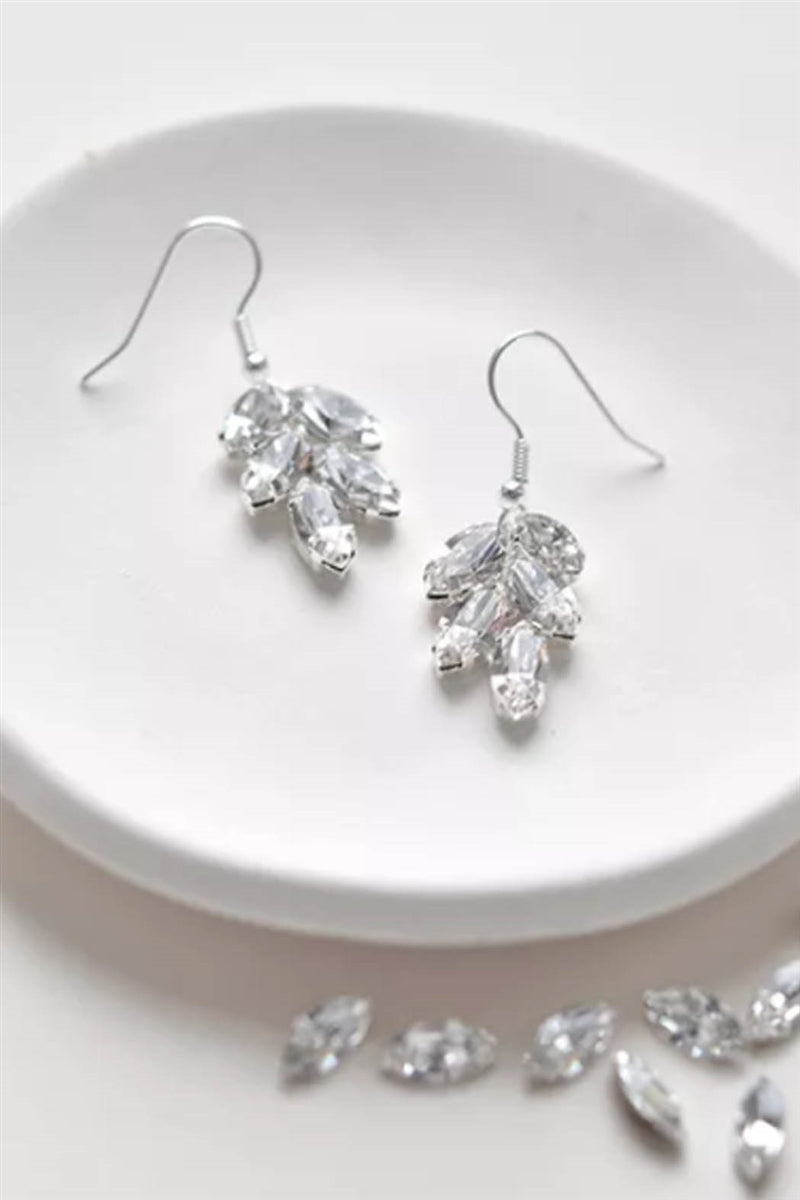 Fleur Petite Crystal Earrings