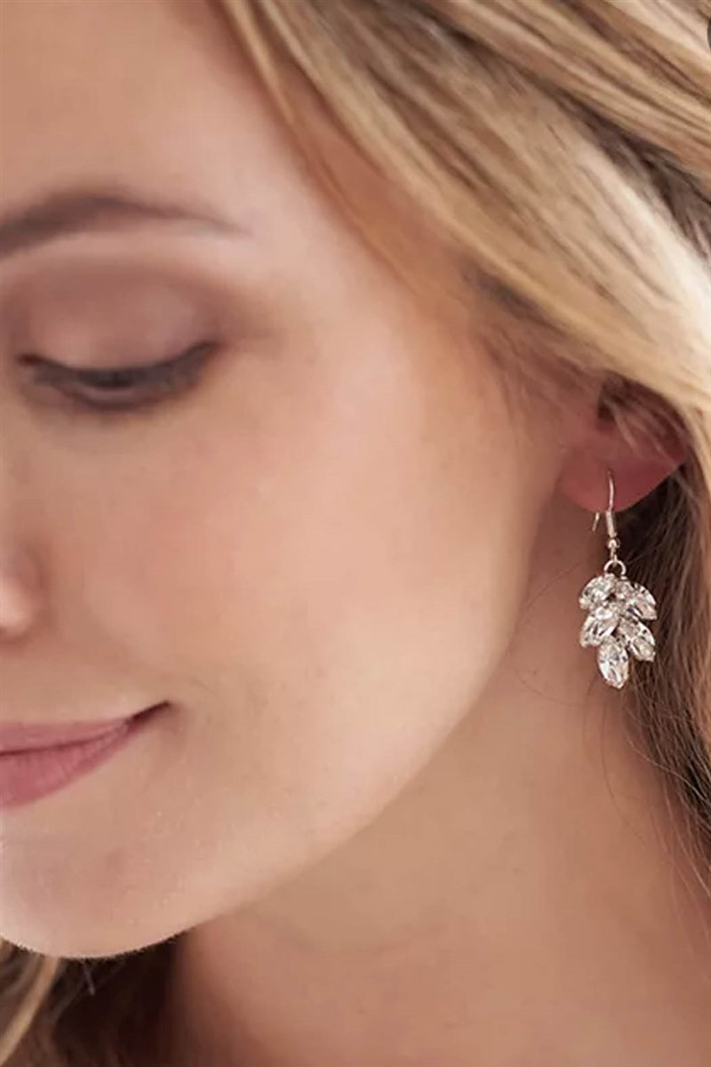 Fleur Petite Crystal Earrings