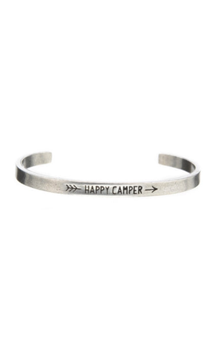 Whitney Howard Designs Happy Camper Quotable Cuff Bracelet