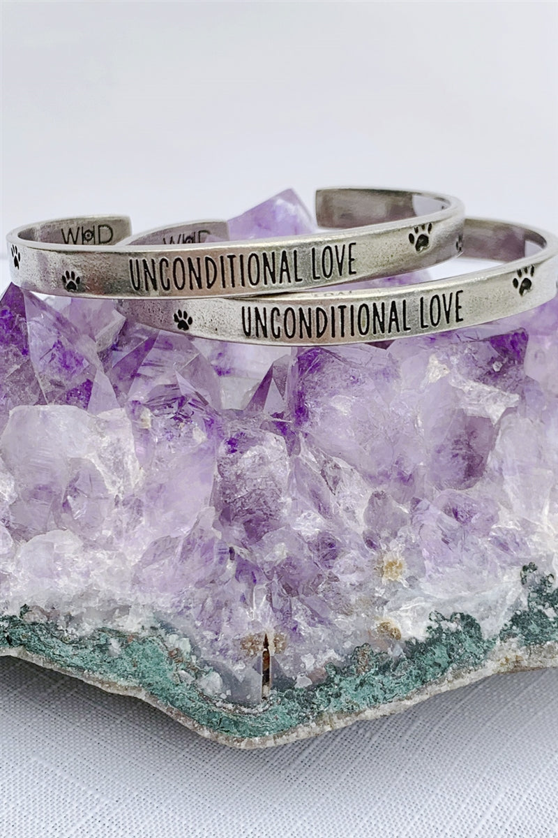 Whitney Howard Designs Unconditional Love Quotable Cuff