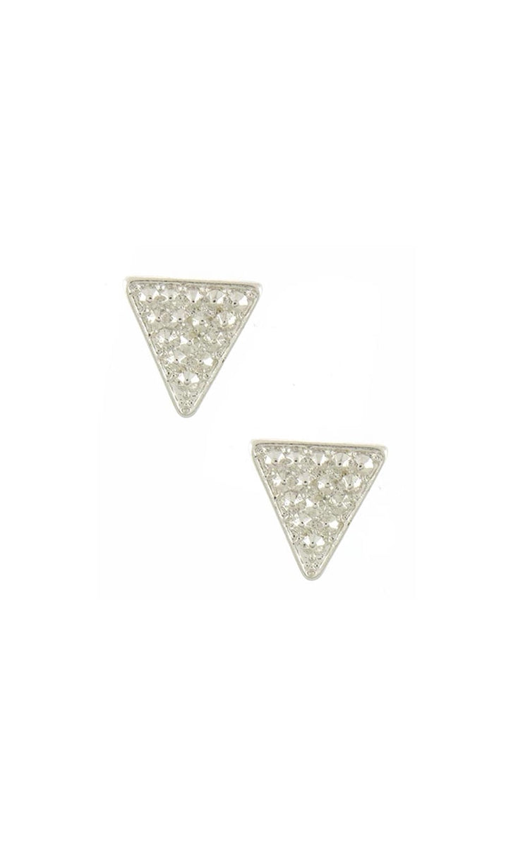 Dreamlike Triangle Stud Earrings