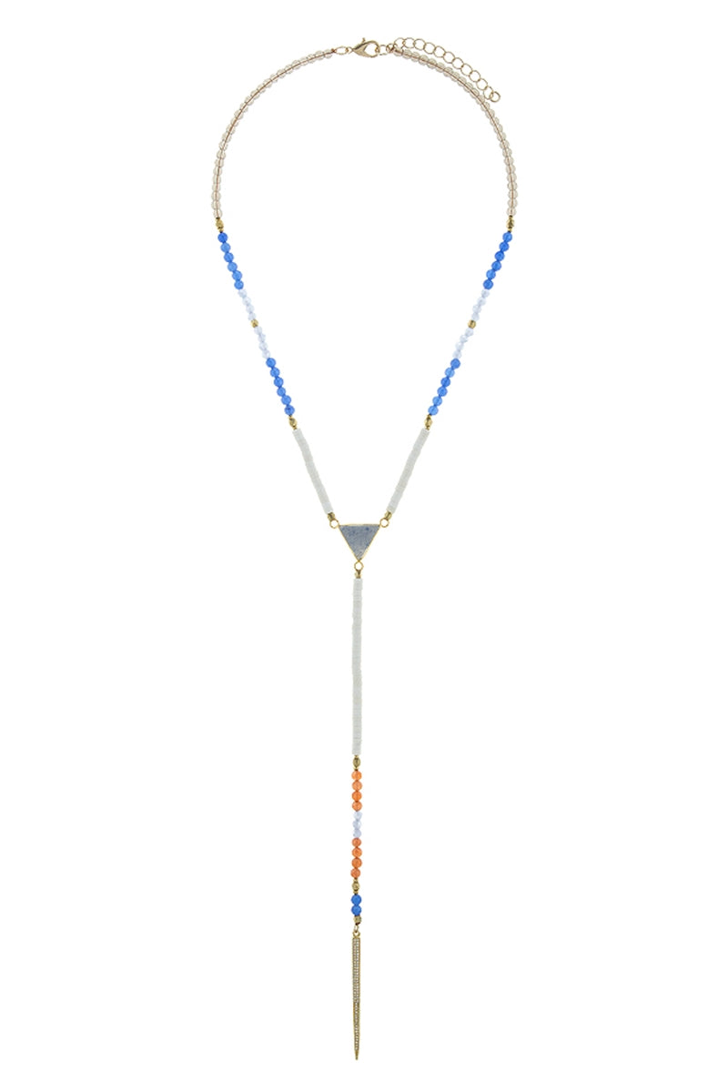 Show Me The Sea Lariat Necklace