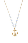 Sunken Ship Anchor Pendant Necklace