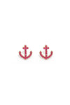 Sail Away Anchor Earrings