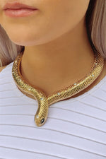Medusa Snake Collar Necklace