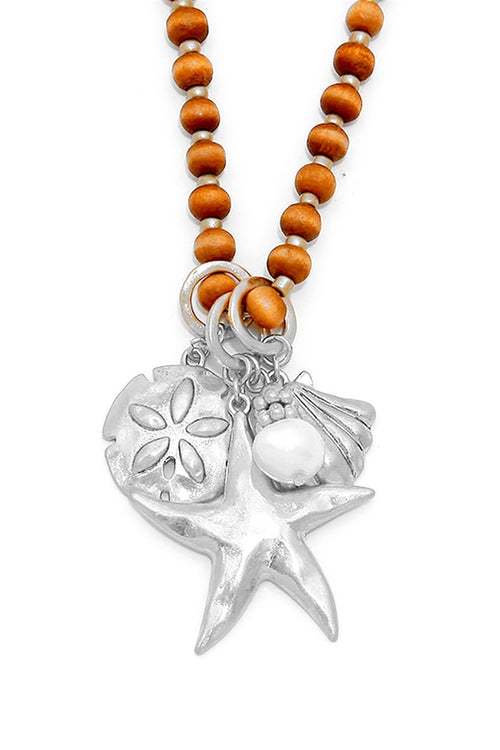 At Sea Pendant Necklace - Silver