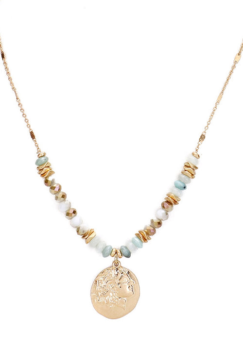 Cash In Coin Pendant Necklace