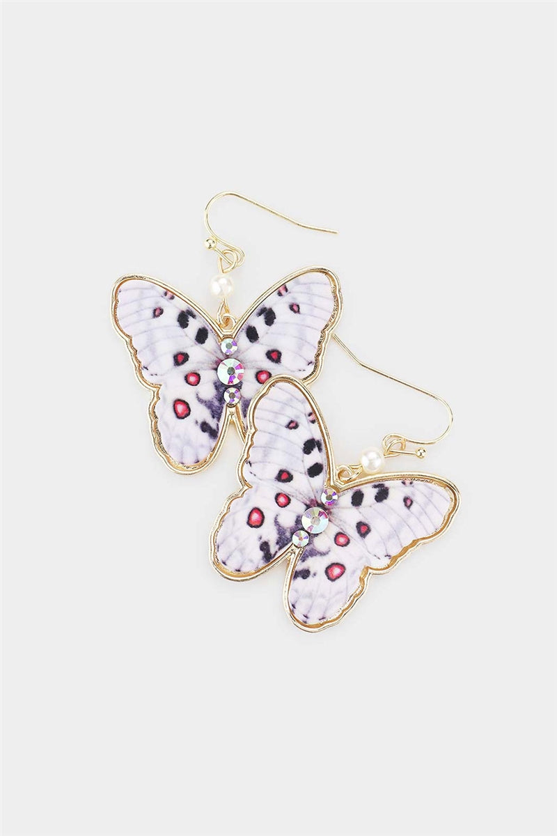 Butterfly Sugar Baby Statement Earrings
