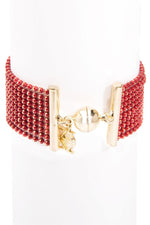 Red Layered Bracelet