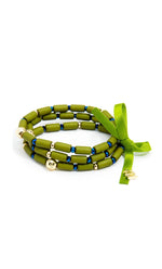 Green Beads Bracelet