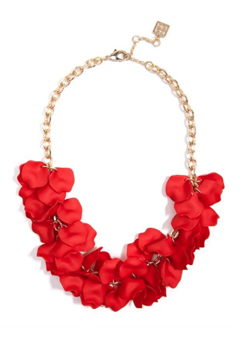 Petal To The Metal Statement Necklace