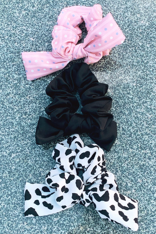 Spotted Tail Scrunchie Set