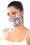 Incognito Beige Camouflage Face Mask