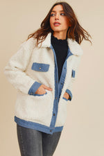 Warm & Fuzzy Oversized Sherpa Jacket