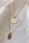When In Rome Coin Pendant Necklace