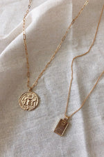 When In Rome Coin Pendant Necklace