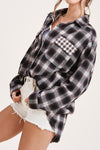 Checked Out Plaid Button Down Shirt