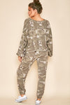Command Attention Camouflage Long Sleeve Top